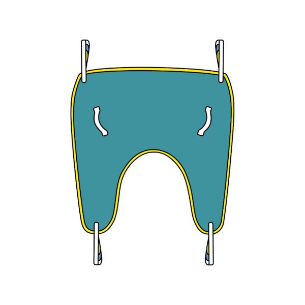 Universal Polyester Sling Small with Loop Fittings SWL 225kg/35st