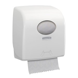 Aquarius Slimroll Rolled Hand Towel Dispenser White