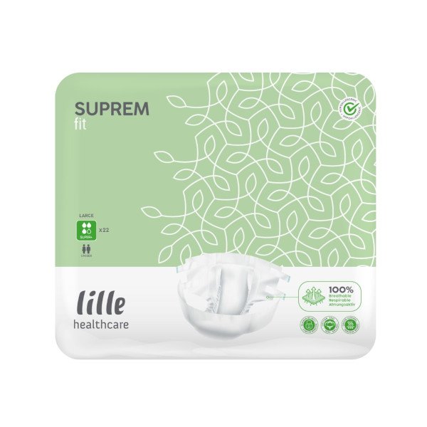 Lille Suprem Fit All in One Pad Super Plus Large 105-150cm Absorbency: 2950ml