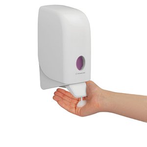 Aquarius Hand Cleanser Dispenser White