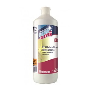 Clean and Clever BT4 Hydrochloric Acid Toilet Cleaner