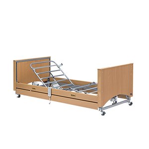 Medley Ergo Select Low Electric Bed With Side Rails