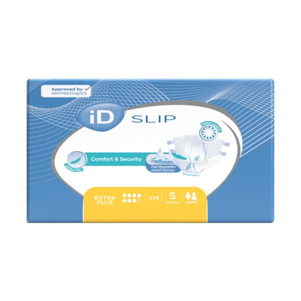 iD Slip TBS All in One Pad Extra Plus Small 50-90cm Absorbency: 2050ml