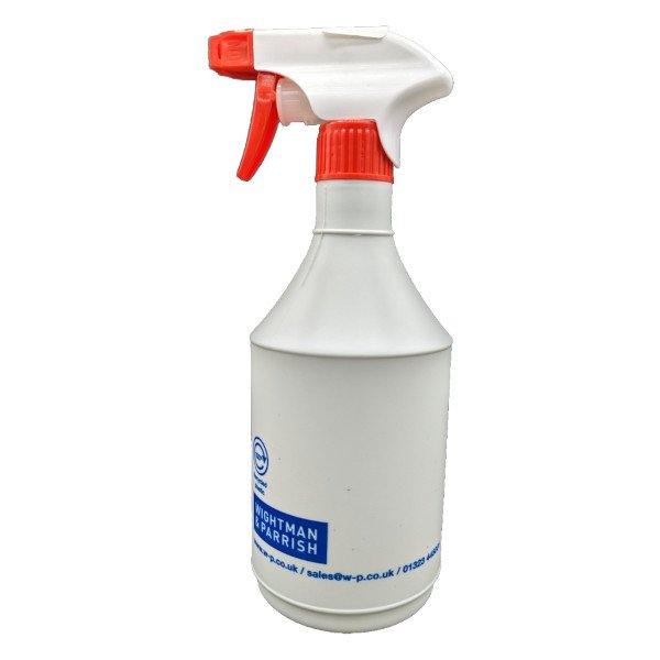 Empty 750ml W&P Recycled Trigger Bottle with Red Spray Head