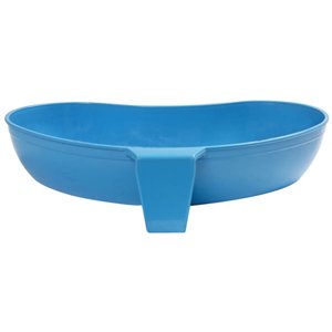 Vomit Bowl Graduated Blue/Teal Plastic 300x144mm 1.5lt Capacity