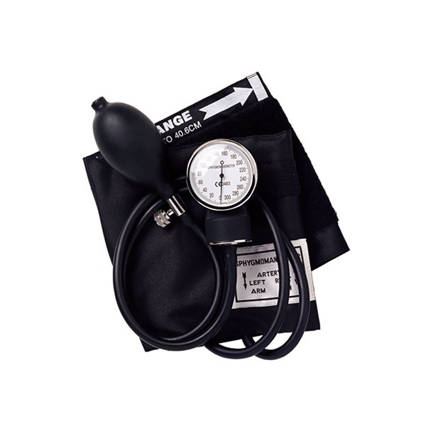 Emerald Clip On Aneroid Sphygmomanometer (2 Tubes) with Adult Cuff