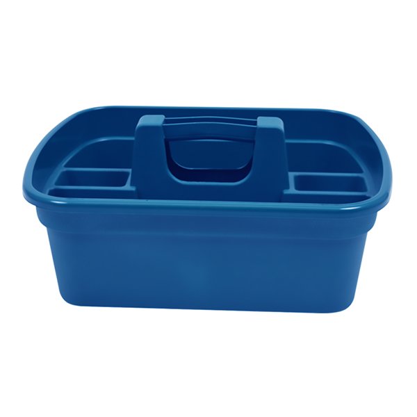 Utility and Cleaning Caddy For Housekeeping Products Blue