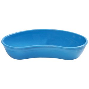 Kidney Dish Graduated Blue Plastic 150x35mm 300ml Capacity