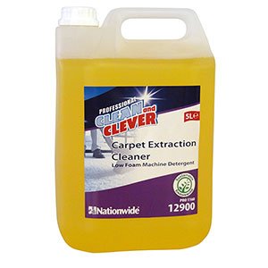 Clean and Clever Carpet Extraction Cleaner Low Foam Machine Detergent