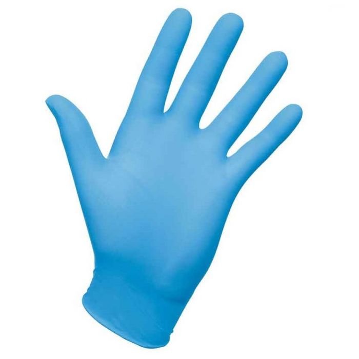 Vinyl Powder Free Glove Blue Small Box 100