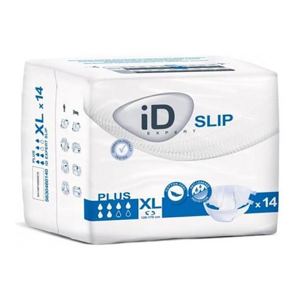 iD Slip TBS All in One Pad Plus XL Extra Large 120-170cm  Absorbency: 3200ml