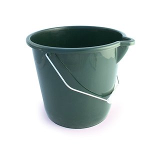 Plastic Homeware Bucket Green 8lt