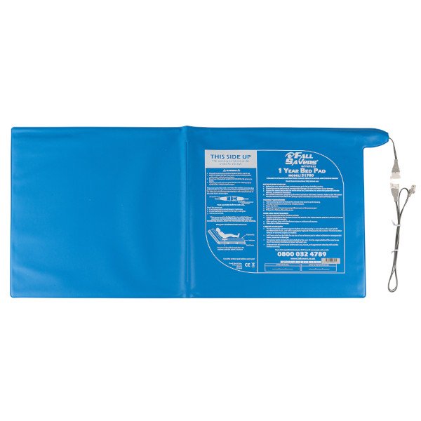 Fall Savers Foldable Bed Sensor with Pigtail Lead