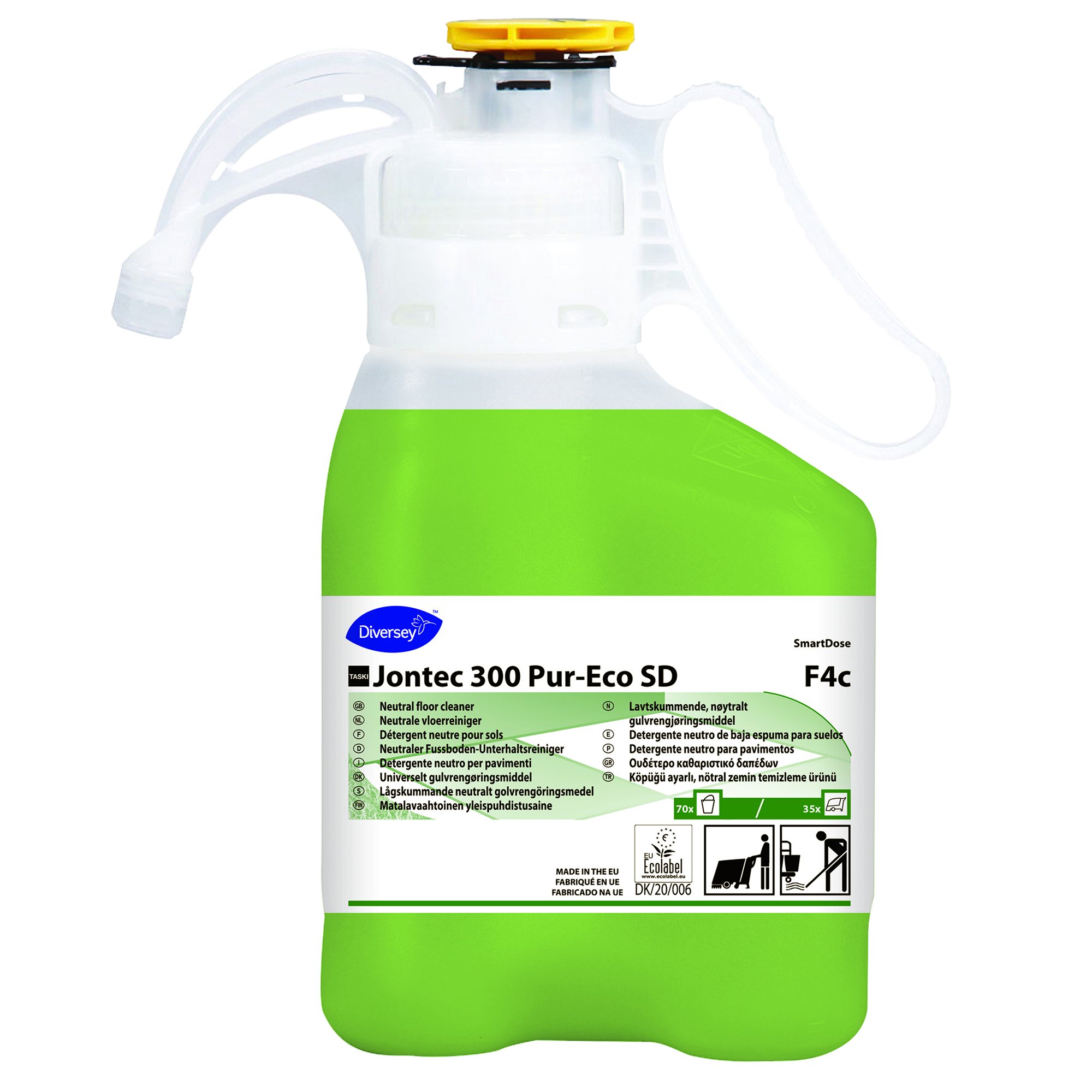 Taski Jontec 300 Pur-Eco Neutral Floor Cleaner Smartdose