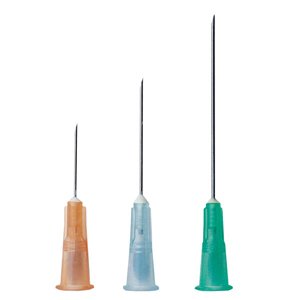 Hypodermic Needle Blue 23G 1.25in 0.60 x 32mm