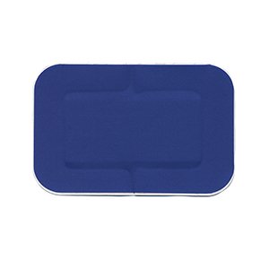 Blue Food Area Plasters Sterile 7.2x5cm