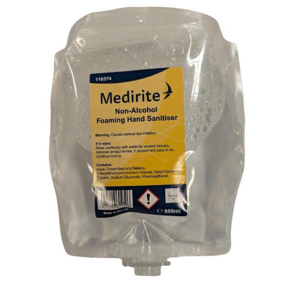 Medirite Foaming Non-Alcohol Hand Sanitiser
