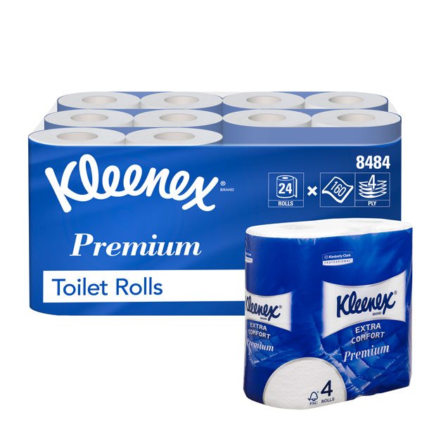 Kleenex Extra Comfort Toilet Tissue 4 Ply 160 Sheet