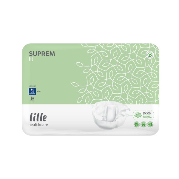 Lille Suprem Fit All in One Pad Regular Medium 80-130cm Absorbency: 2440ml