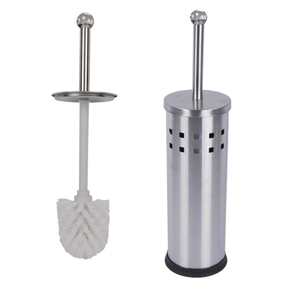 Stainless Steel Toilet Brush Set