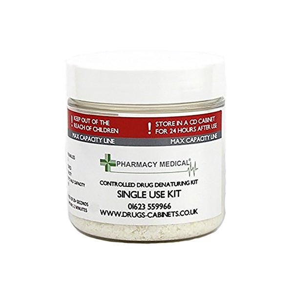 Controlled Drug Denaturing Destruction Kit 250ml Dooms Kit