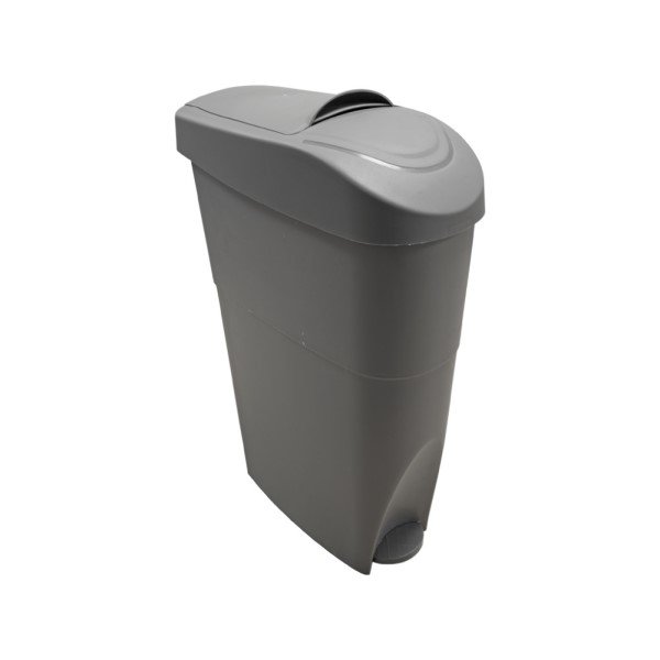 Compact Sanitary Bin 19lt Grey