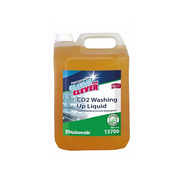 Clean and Clever CD2 Lemon Washing Up Liquid