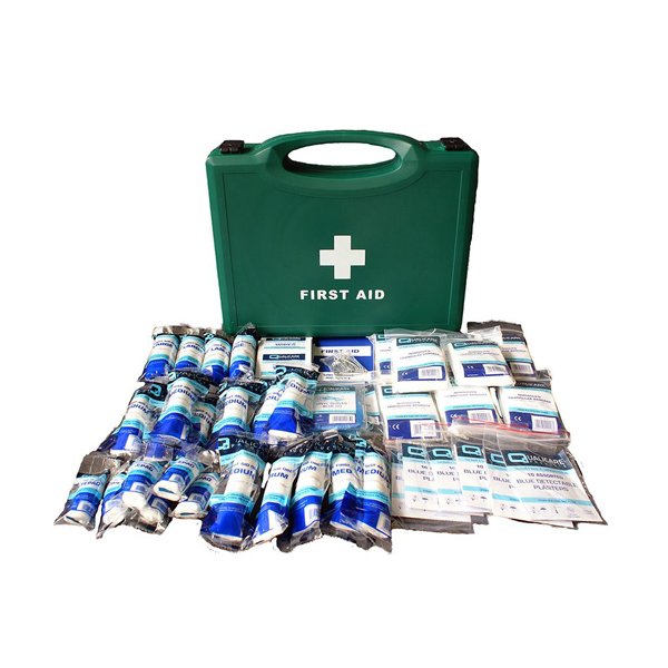 HSE First Aid Kit 1-50 Person in Green Box