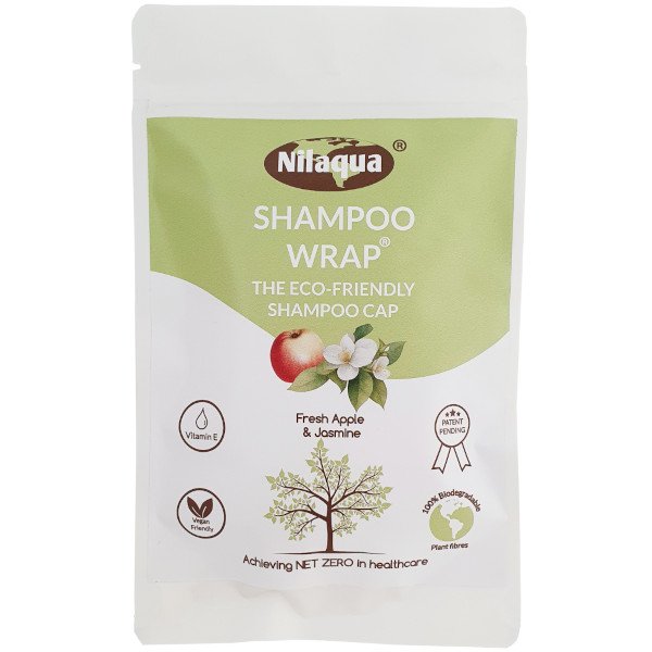 Nilaqua Shampoo Cap Biodegradable Apple & Jasmine
