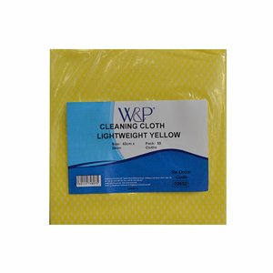 Lightweight Everyday Cleaning Cloth Yellow 30x38cm