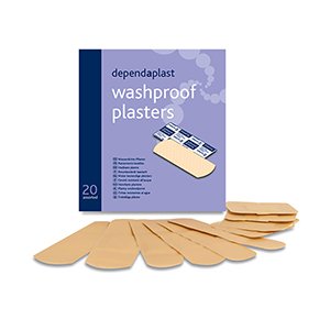 Washproof Plasters Sterile Assorted
