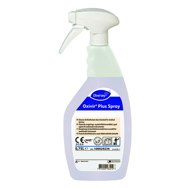 Oxivir Plus Cleaner Disinfectant Spray for Medical Devices