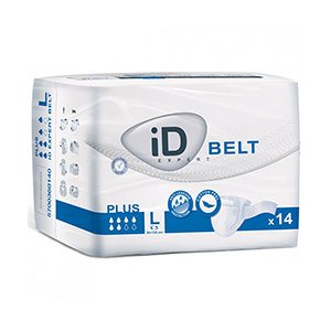 iD Belt Plus Large Plus 95-135cm with Resealable Belt Absorbency: 1850ml