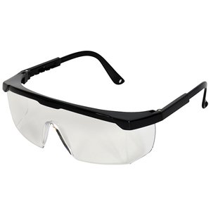 Safety Glasses With Clear Lens Adjustable Length With Side Shields