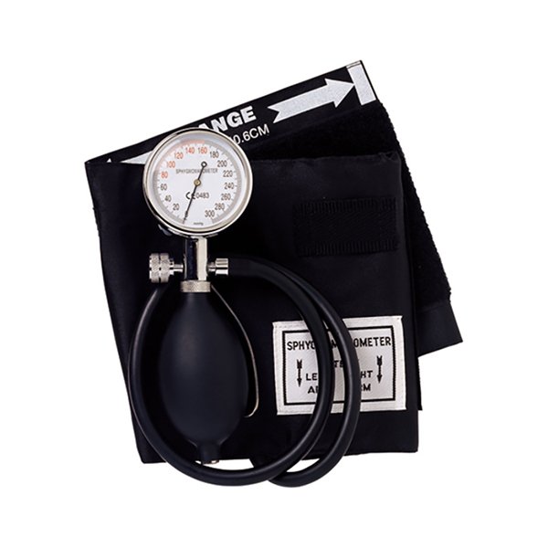 Sapphire Aneroid Sphygmomanometer Palm Held with Adult Cuff