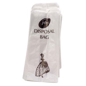 Sanitary Towel Paper Disposal Bags Strung Together
