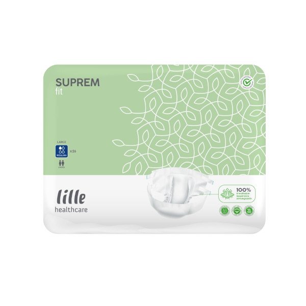 Lille Suprem Fit All in One Pad Regular Large 105-150cm Absorbency: 2550ml