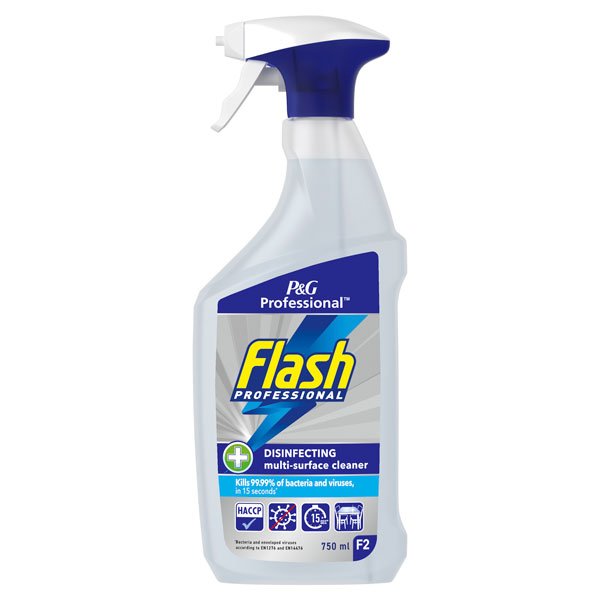 Flash Pro F2 Disinfecting Multi Surface Cleaner Trigger Spray