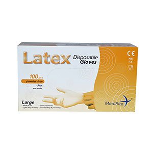 Medirite Latex Powder Free Glove Large