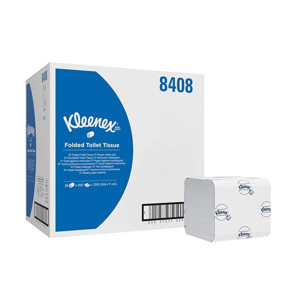 Kleenex Bulk Pack Toilet Tissue 2 Ply 11x18.6cm