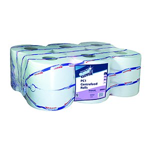 Centrefeed White 1 Ply 300m