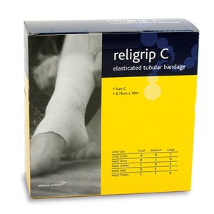 Elasticated Tubular Bandage Natural Size C 6.75cm x 10m