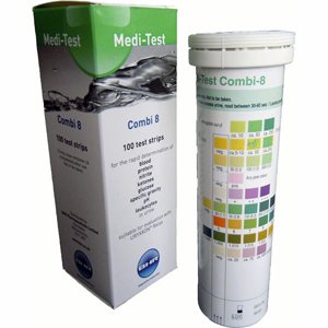 Urine Medi-Test Combi 8 Test Strips