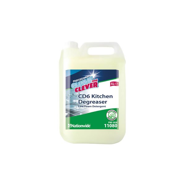 Clean and Clever CD6 Kitchen Detergent Degreaser