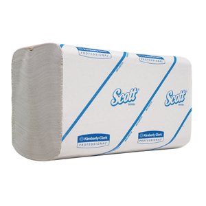 Scott Control Flushable Hand Towel White 1 Ply 21.5x21cm