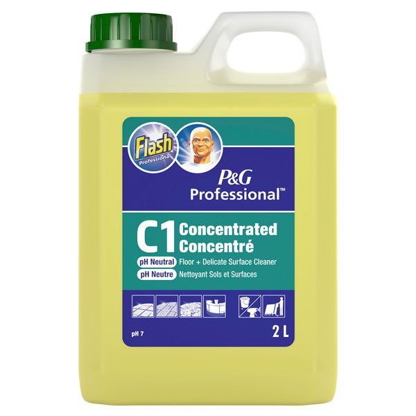Flash C1 pH Neutral Floor Surface Cleaner for Dosing System