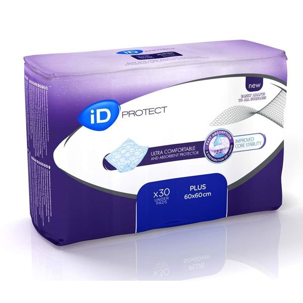 iD Protect Bed Pad Plus 60x60cm Absorbency: 553ml