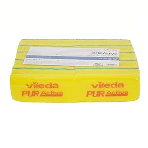Vileda Puractive Scourer Yellow