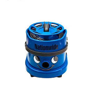 Nationwide Contractor Tub Vac & Tool Kit 9lt 240V Blue