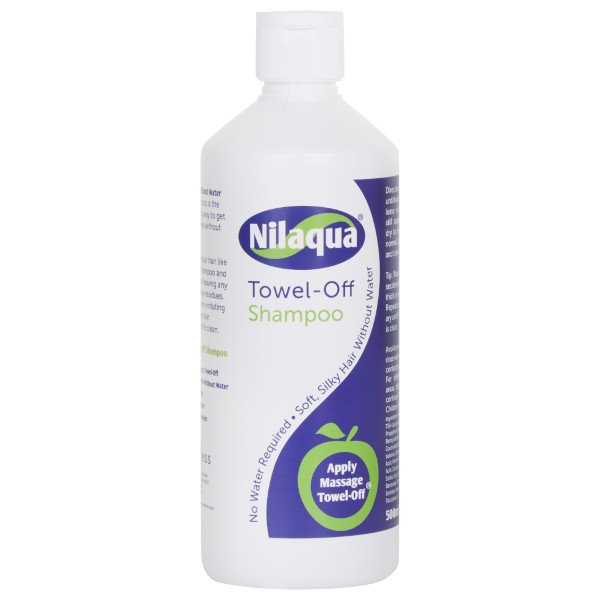 Nilaqua Towel Off Shampoo Waterless Rinse Free Shampoo